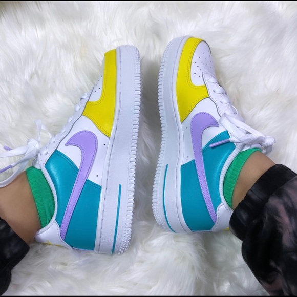 Nike Air Force 1s Retro Custom Sneakers - Picture 2 of 11
